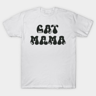 Cat Mama Large T-Shirt